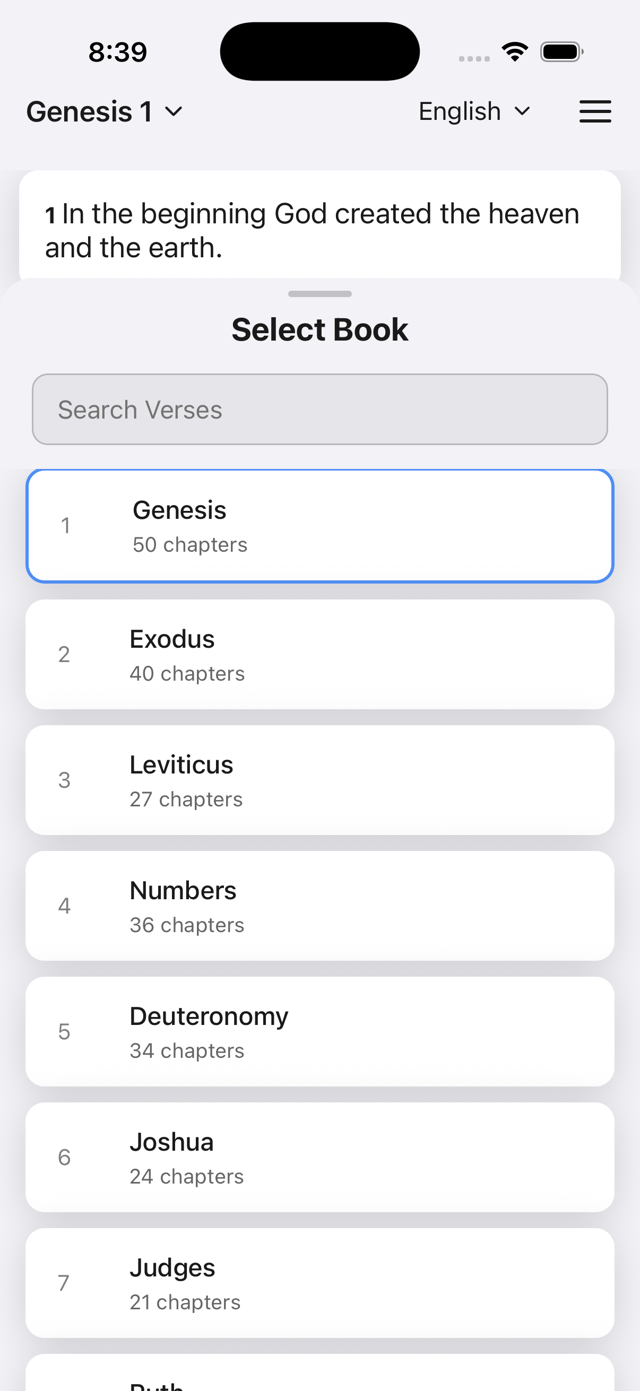 Faithero interface 5